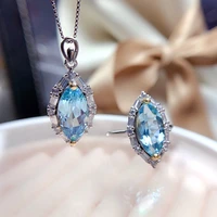 100 s925 sterling silver sapphire blue origin pendant necklaces for women cnorigin blue sapphire jewelry gemstone pendants