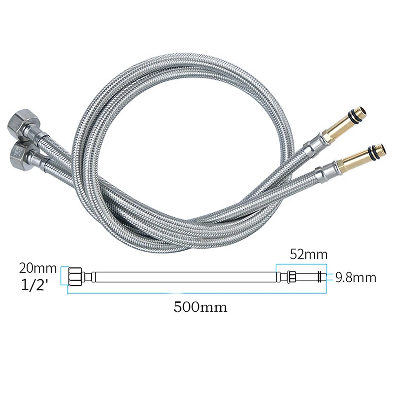 

2/4 шт., шланг для душа из нержавеющей стали