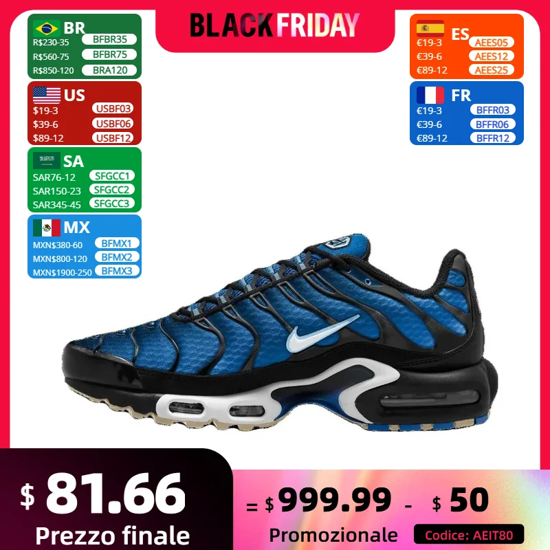 Мужские кроссовки Nike Original Air Max Plus TN демисезон