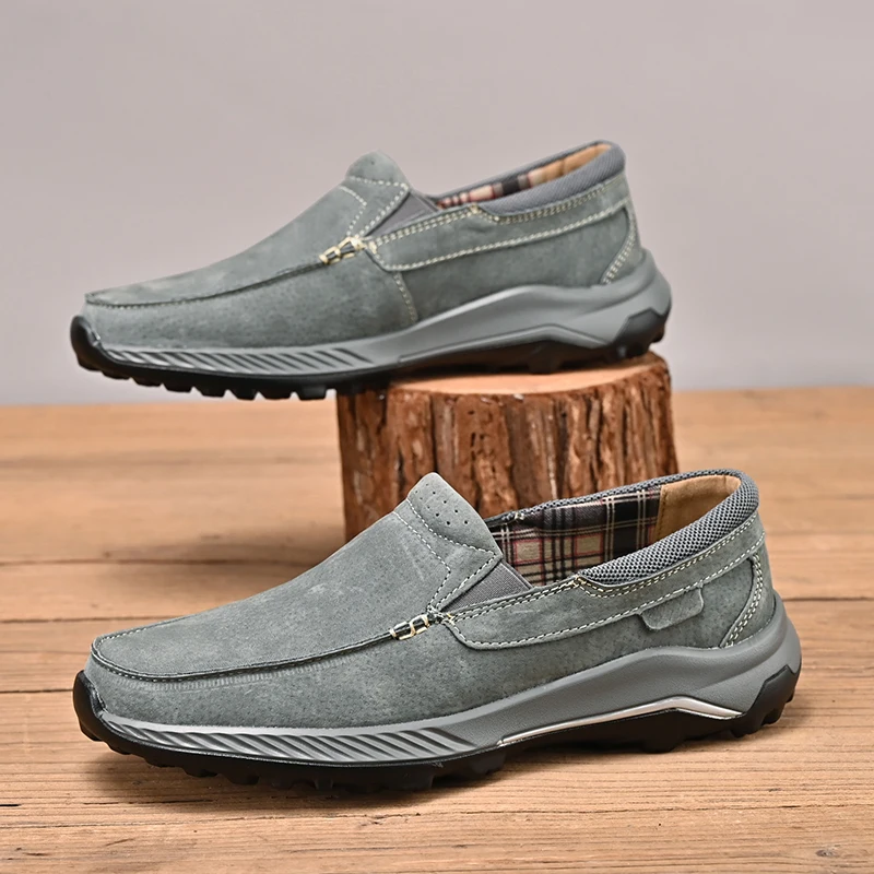 Лидер продаж мужские лоферы в Европе и Америке износостойкая обувь на подошве