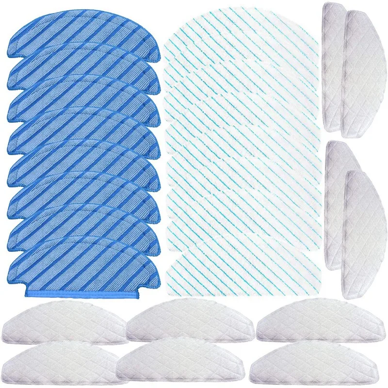 

Replacement Vacuums Mop Cloths Cleaning Pads For Ecovacs DEEBOT OZMO T8 AIVI T8 Series Robot Vacuum Cleaner Parts