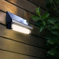 acmeshine dual color waterproof 1000lumens solar led wall light with pir sensor solar garden lights solar wall light waterproof