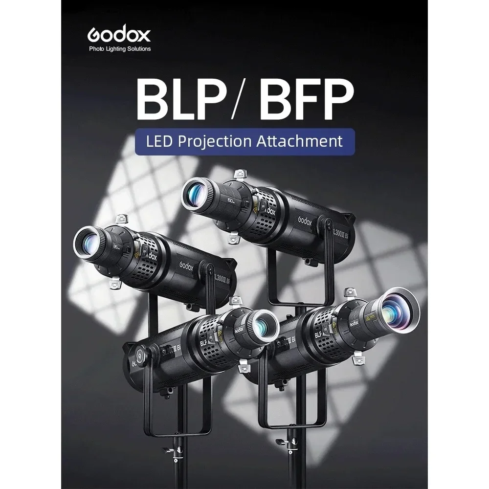 Godox BLP/BFP светодиодное проекционное крепление для фотосъемки конденсаторный
