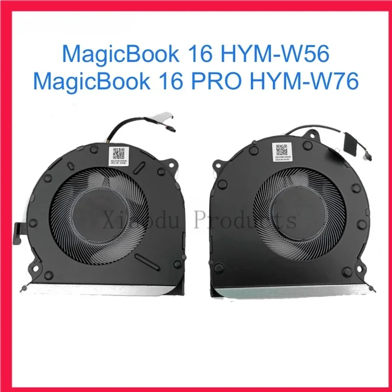 Вентилятор охлаждения процессора и графического ноутбука для Honor MagicBook 16 HYM-W56 w5651
