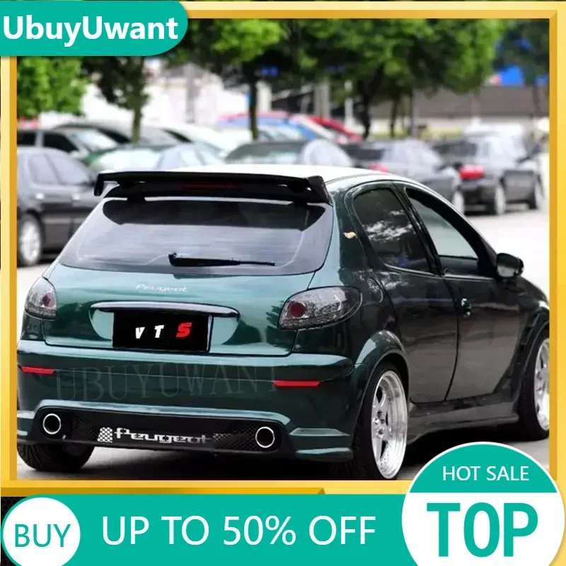 UBUYUWANT для Peugeot 206 RC 207 208 308 спойлер из АБС-пластика задний на крышу крыло багажника