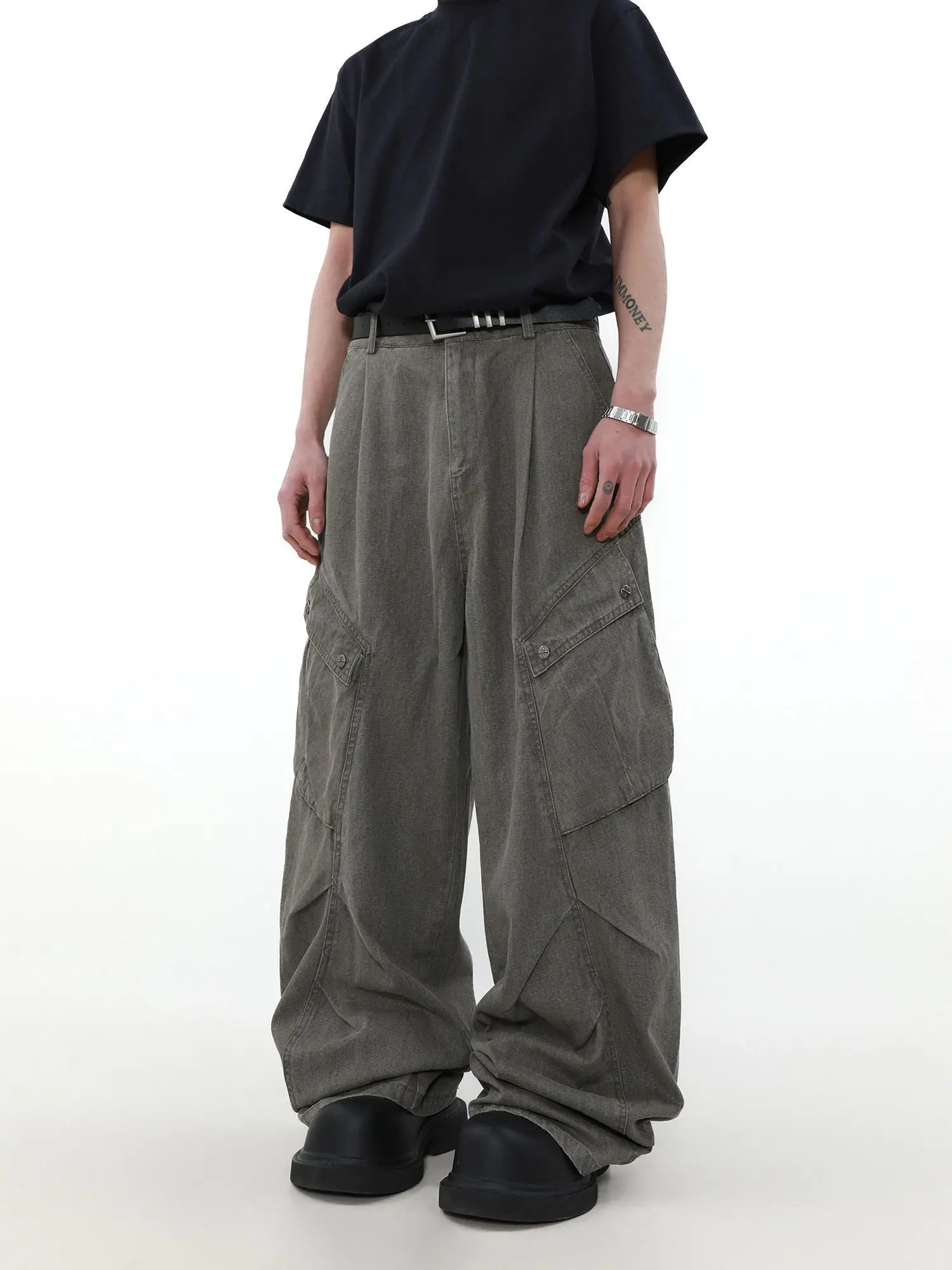 Джинсы широкие для мужчин и женщин свободного кроя