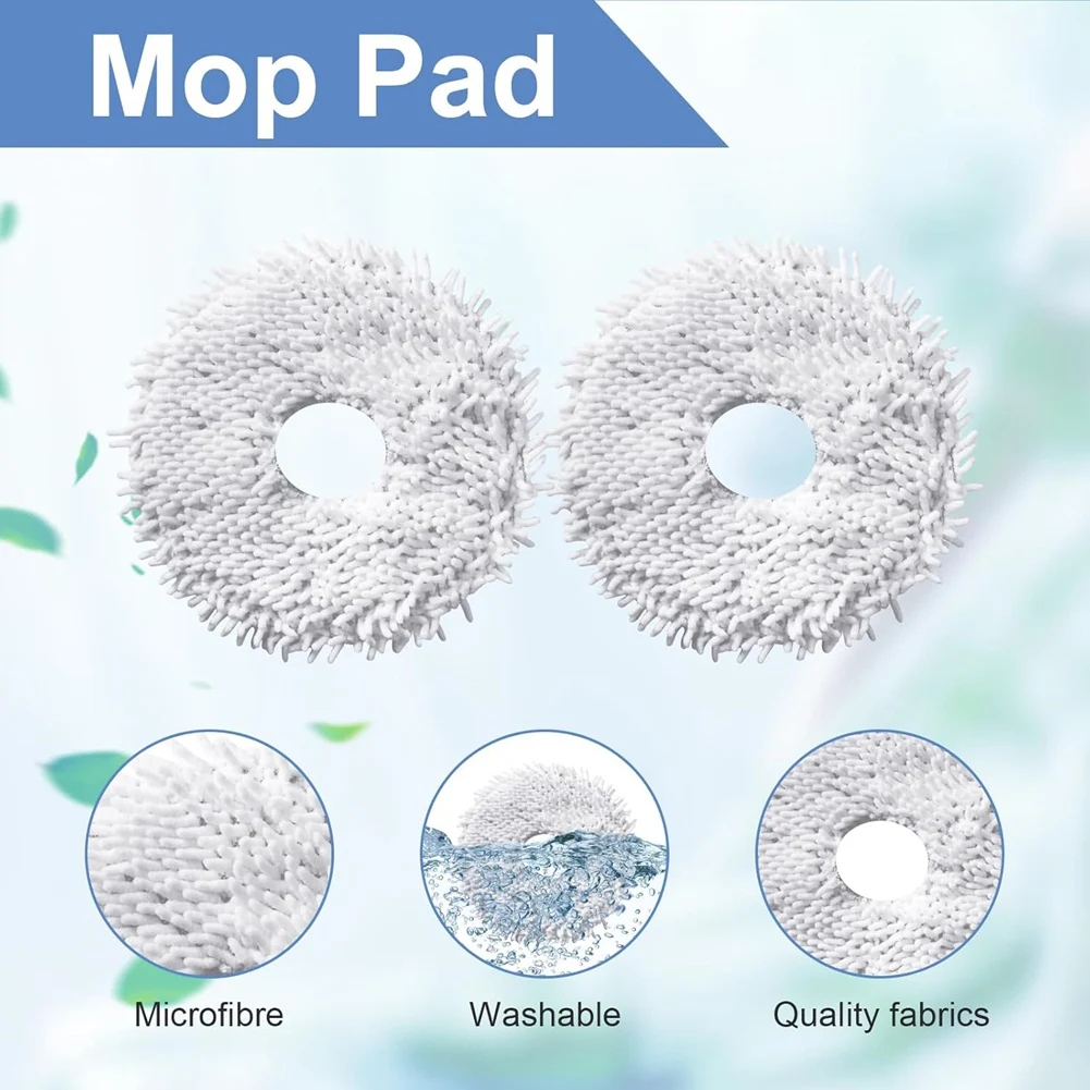 For Eureka J12 Ultra Robot Vacuum Cleaner Main Side Brush Hepa Filter Mop Cloth Dust Bags Replacement Accessories Parts