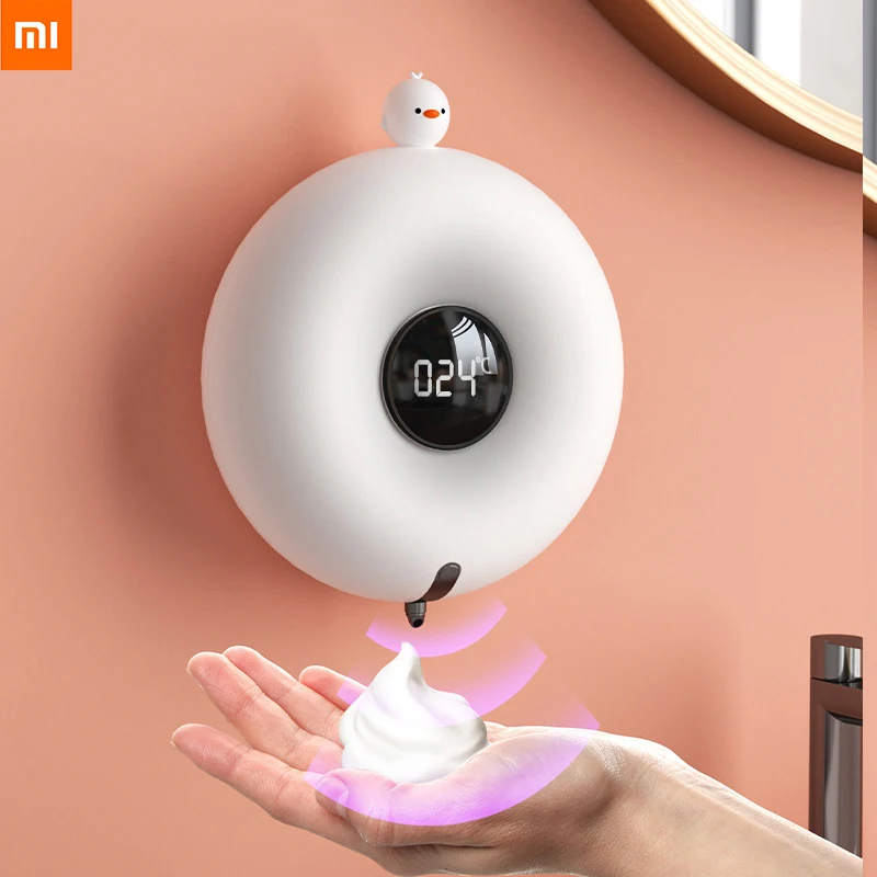 

New Xiaomi Automatic Liquid Soap Dispenser 300ml Touchless Foam Soap Dispenser Hand Sanitizer Wall Mounted Bathroom Accessories