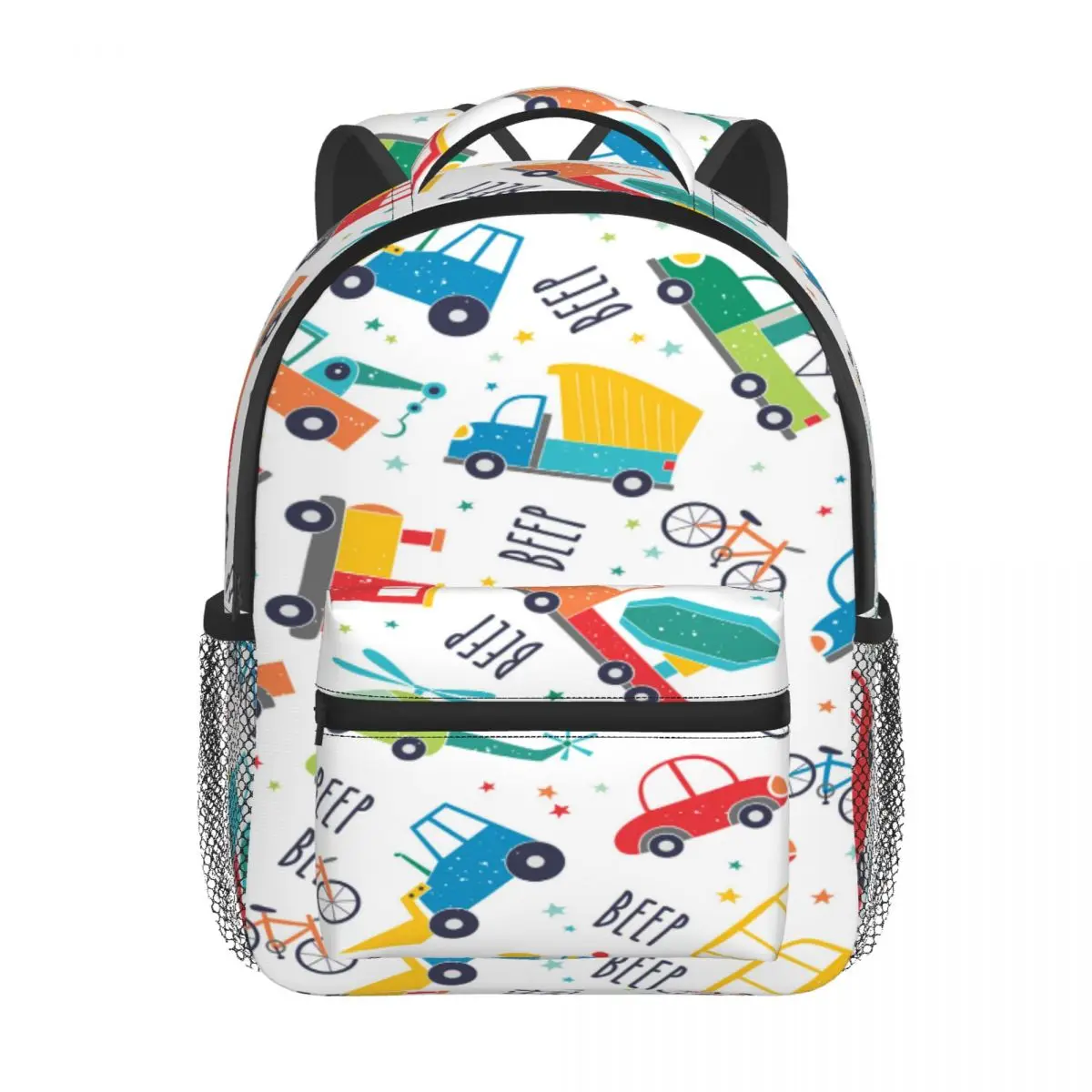 2022 Children Backpack Toddler Kids School Bag Cute Transport Truck Kindergarten Bag for Girl Boys
