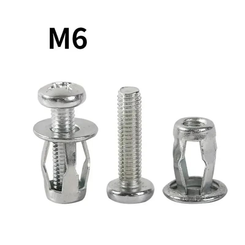 

Стопорные гайки с заклепками-лепестками M4/M5/M6/M8