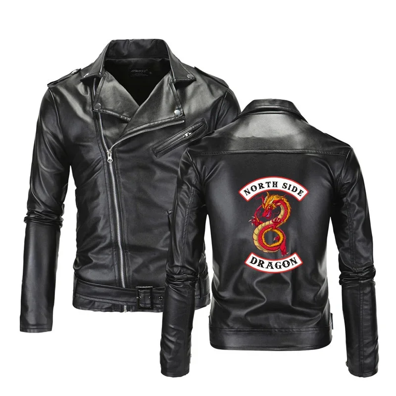 Куртка Riverdale пальто мужская южная боковая змея Southside куртки из искусственной кожи