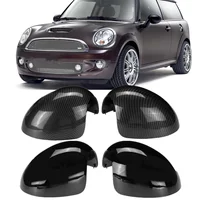 2x Door Side Wing Rearview Mirror Cover Cap Replace Style For BMW Mini Cooper R55 R56 R57 R58 R59 R61 Rear View Mirror Cover