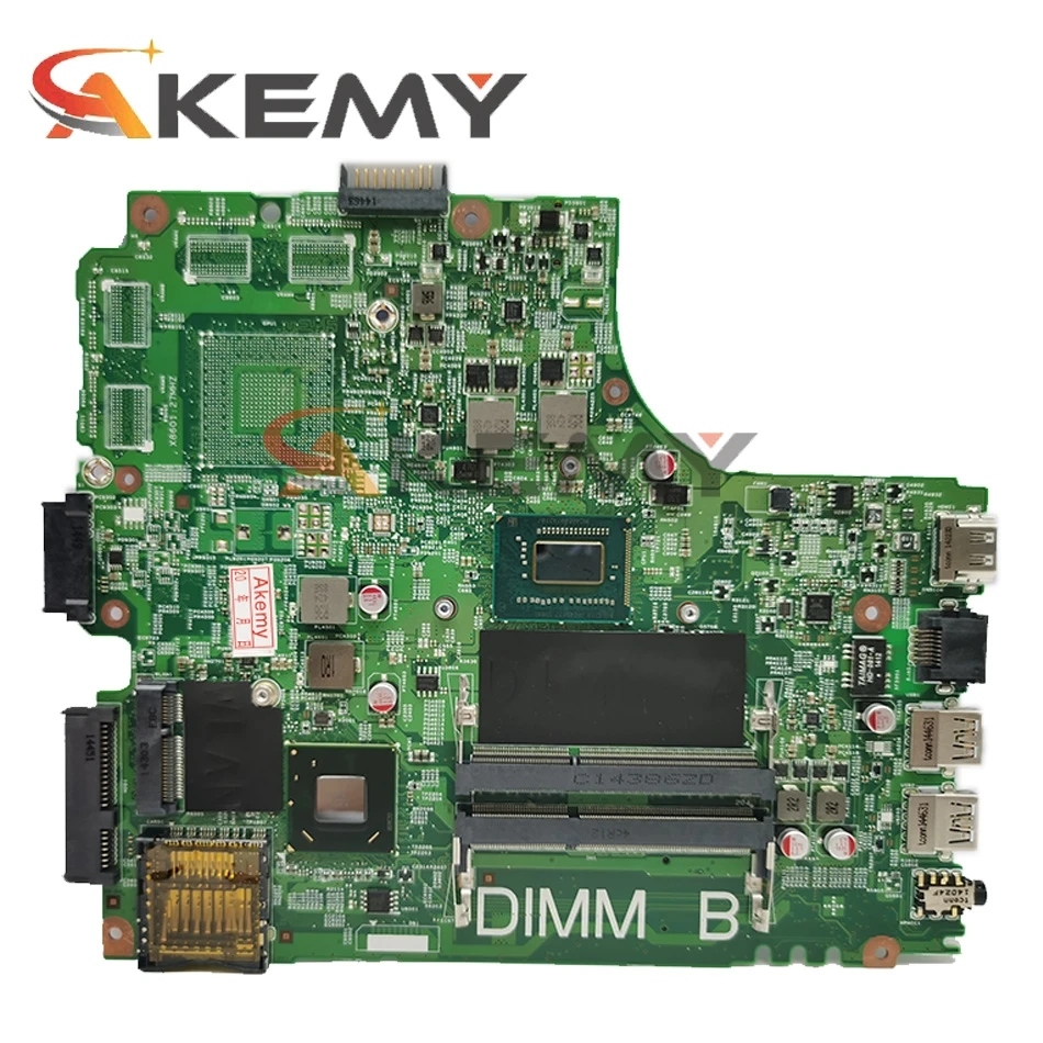 Оригинальная материнская плата для ноутбука DELL Inspiron 14R 3421 5421 Core SR0U4 I3-2375M CN-07GDDC 07GDDC