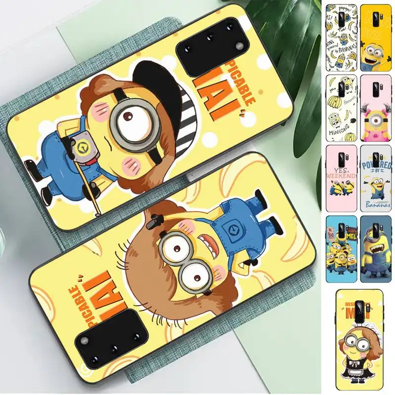 

BANDAI Minions Phone Case for Samsung S10 21 20 9 8 plus lite S20 UlTRA 7edge