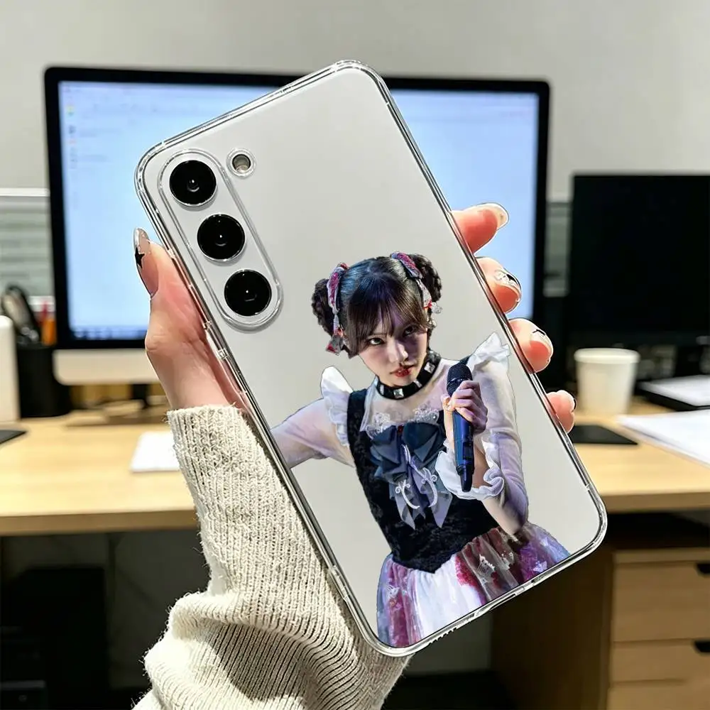Фото Чехол для телефона Phantom-S-Siita-Otomodachi для Samsung A10,12,20,21S,30,31,40,50,51,52,70,71, прозрачный чехол №5