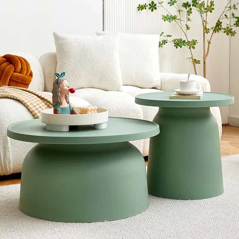 

Кофейные столы в скандинавском стиле, Премиум минималистичные Круглые красочные столы для гостиной, лофт, декор интерьера