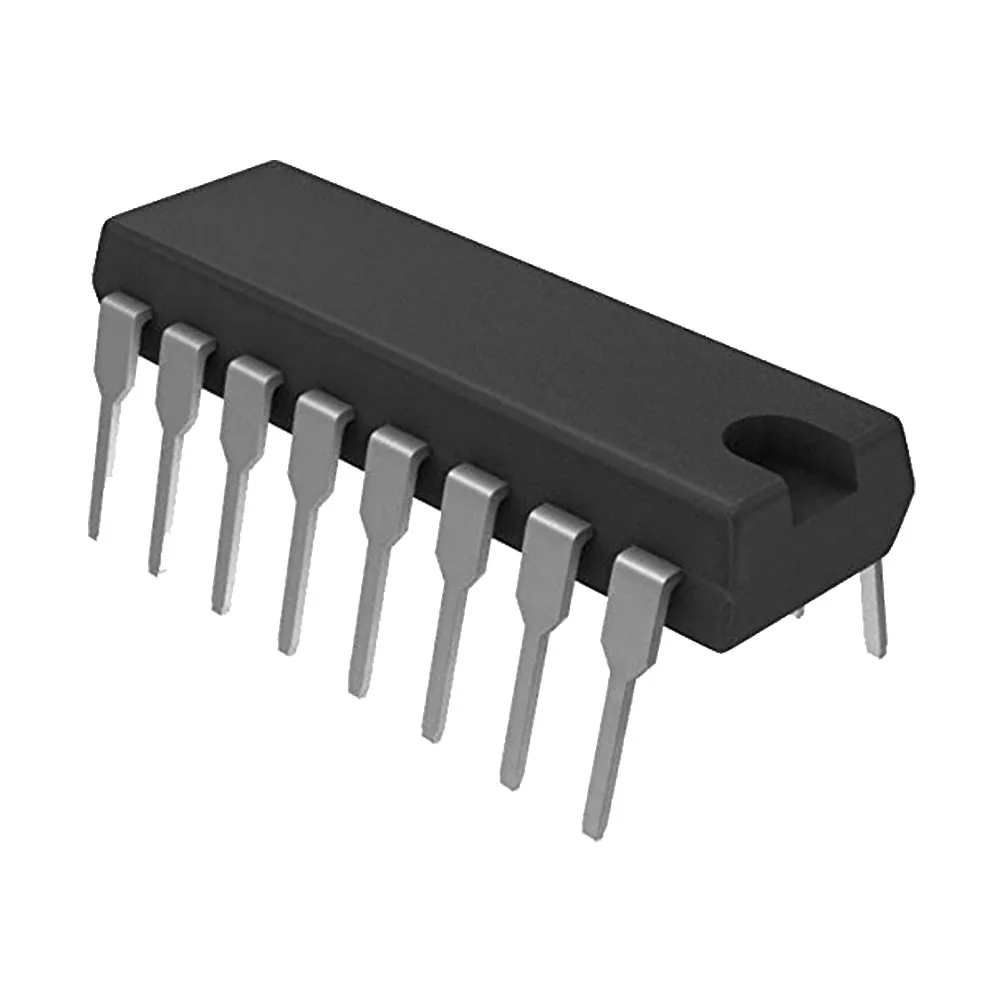 

(10 шт.) 74HC4051N,652 IC MUX/DEMUX 8X1 16DIP 74HC4051N HC4051 74HC4051