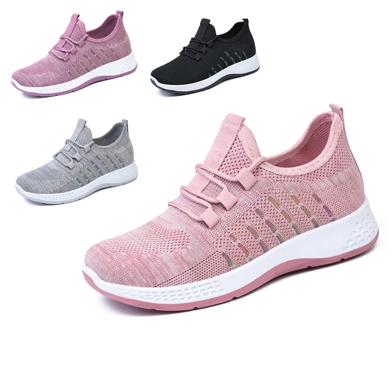 

Free Shipping Women Sports Shoes Ladies Outdoor Running Shoes Mesh Breathable Women Sneakers Tennis Female Casual shoe soft sole
