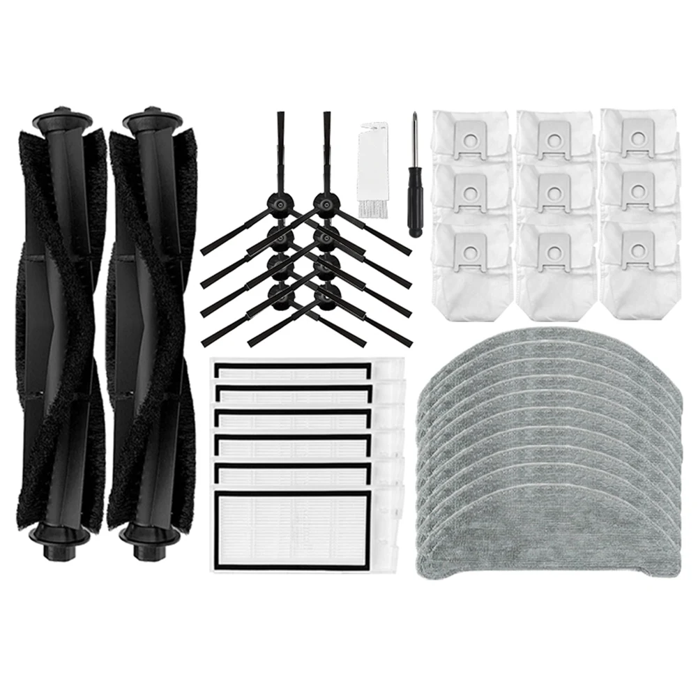 

For EVE PLUS Accessories for Robot Vacuum Cleaner Dust Bags HEPA Filter Main Brush Mop Cloth