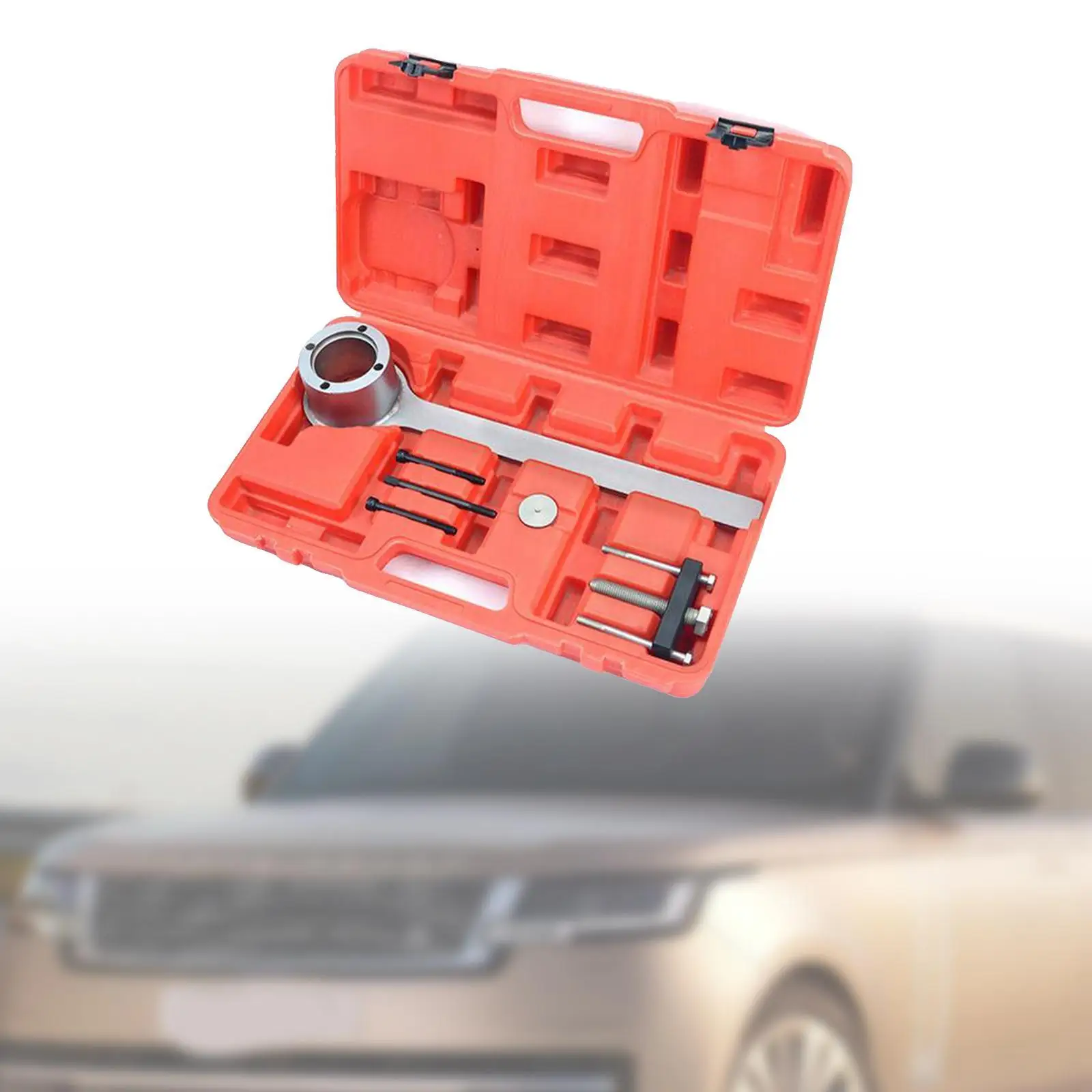 Инструмент для снятия шкива коленчатого вала 375 нм с красным корпусом защитная