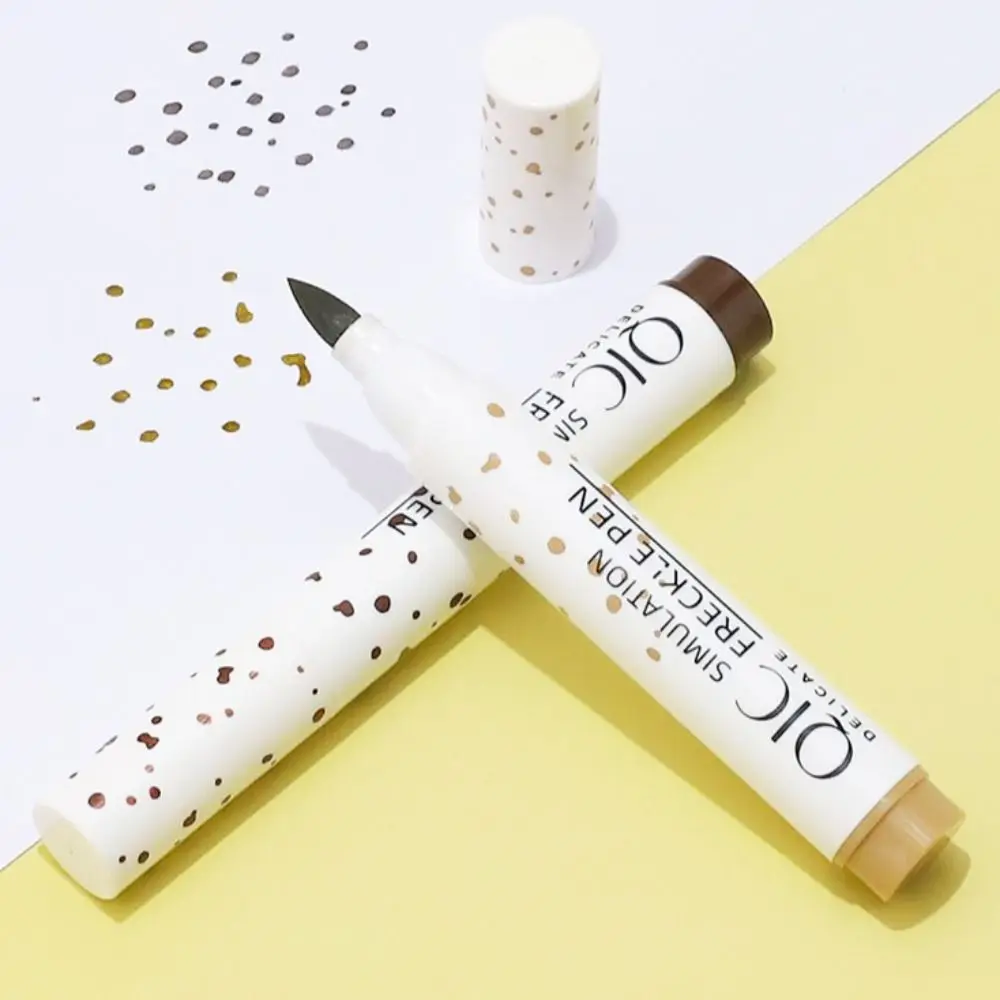 Реалистичная ручка для макияжа с искусственными веснушками натуральная