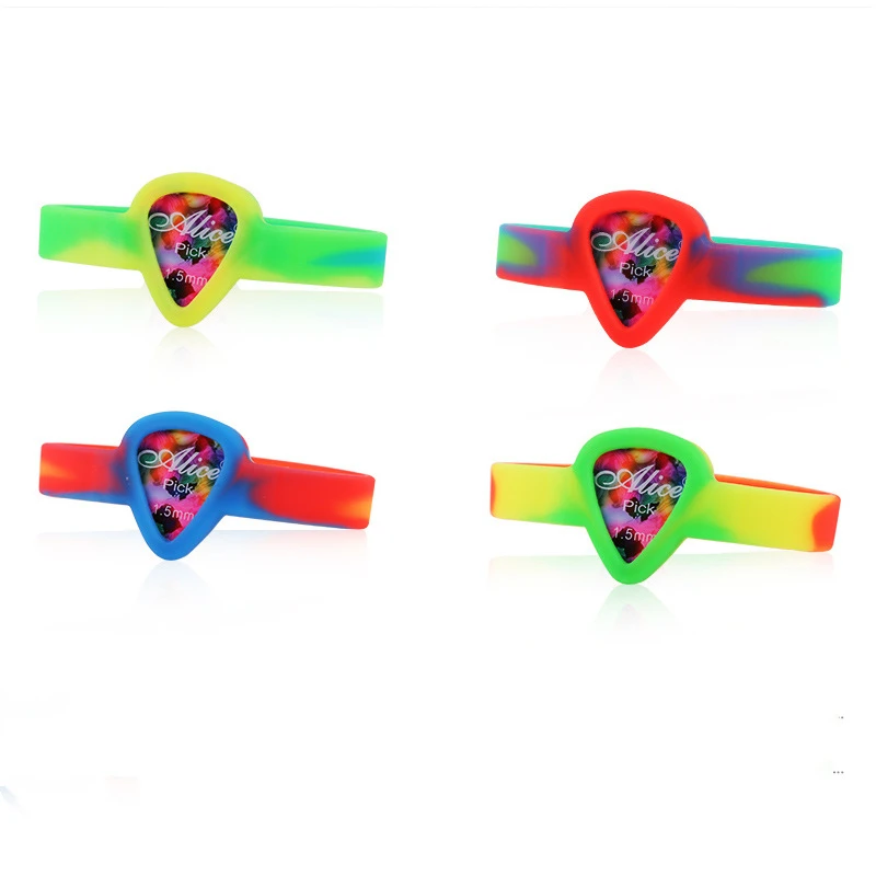 

NEW Guitar Picks Bracelet Picks wrist strap Pick bag guitarra picks ring Water proof