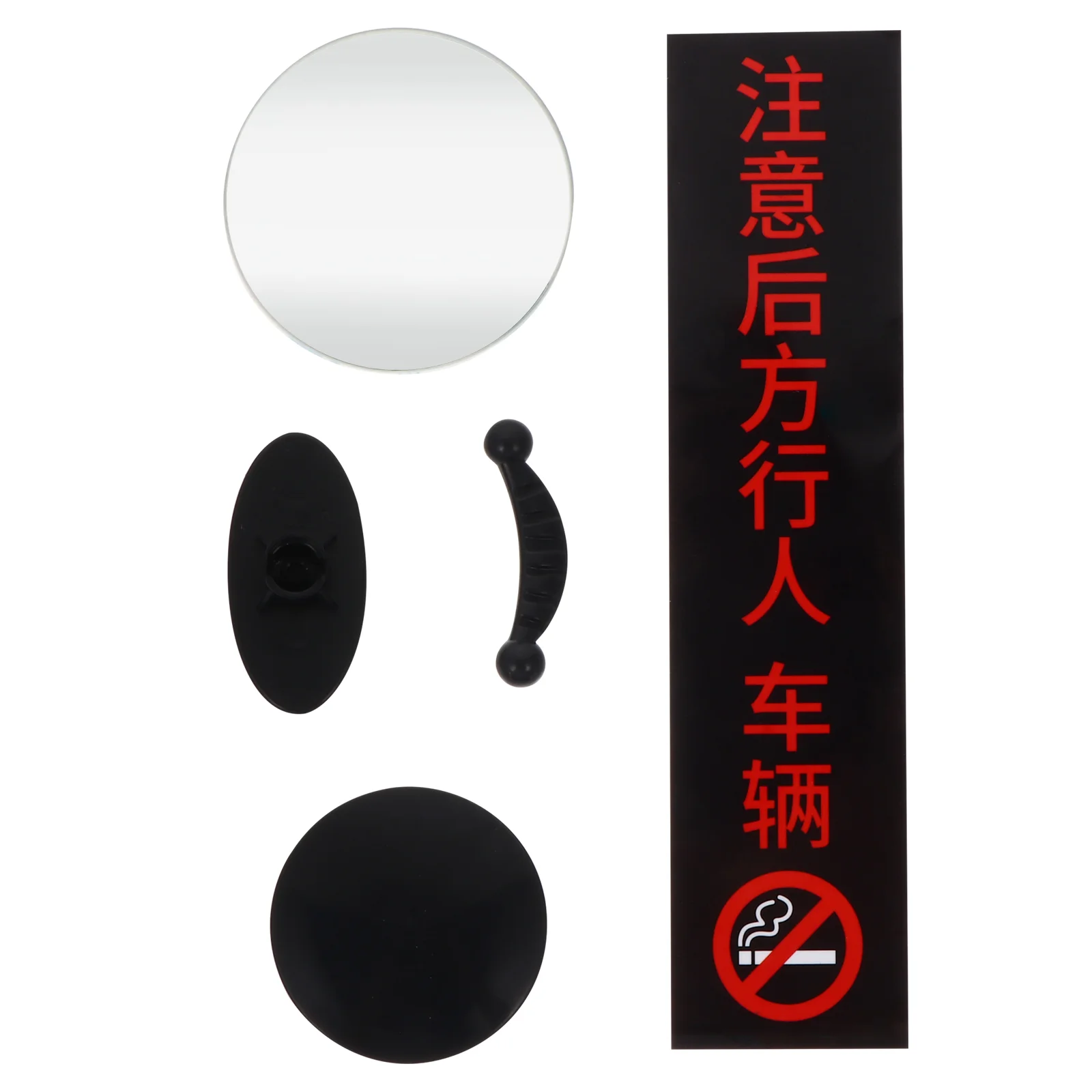 

Spot Mirror Blind Mirrors Car Rear Wide Auxiliary Round Blindspot Observation Adjustable View Angle Door Convex Truck