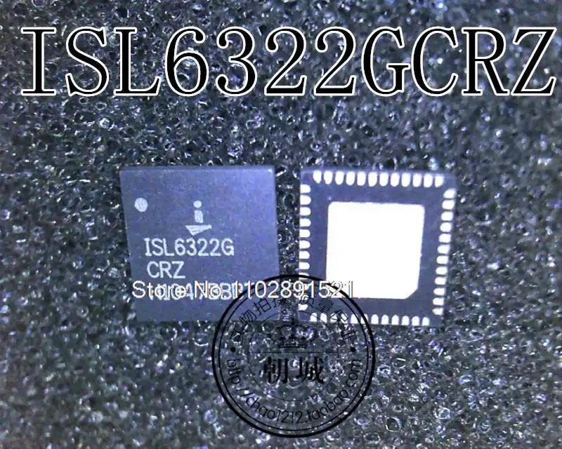 

5 шт./партия, 6322GCRZ ISL6322GCRZ QFN