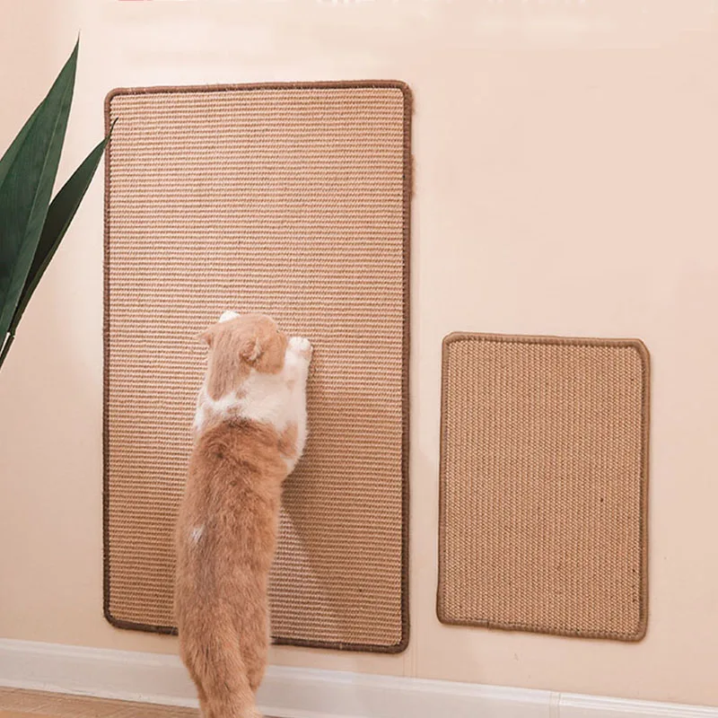 

Cat Scratcher Sisal Mat Board Cat Scratch for Sharpen Nails Scraper Cats Tree Cat Toys Chair Table Sofa Mats Furniture Protector