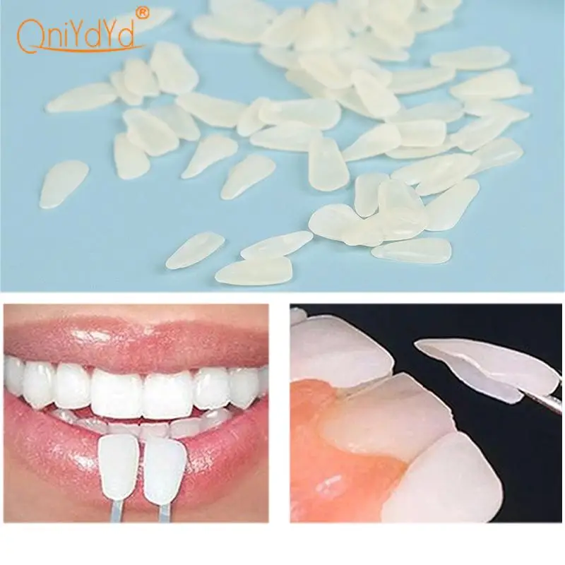 

60Pcs Dental Ultra-Thin Whitening Veneers Resin Temporary Teeth Whitening