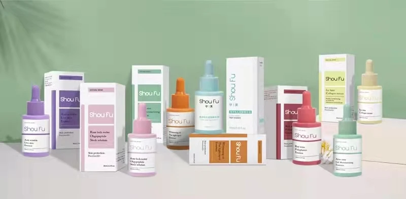 Женская стеклянная цилиндрическая бутылка-капельница для эфирного масла