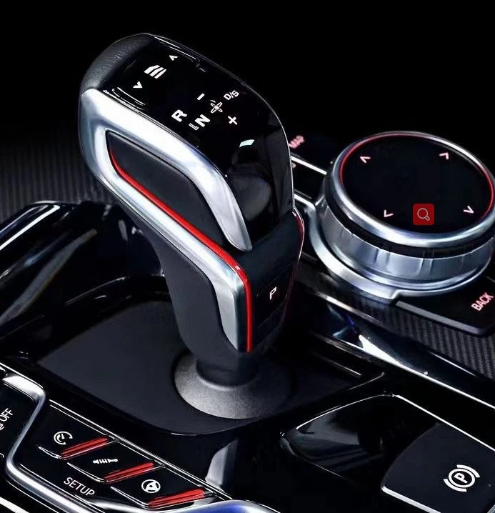 Фото Подходит для BMW новых серий 5, 6, 7, X3, X4, 6GT, X2, модифицированных моделей M5, X3M, X4M. Ручка переключения передач Thunder Shift, тип M. №2