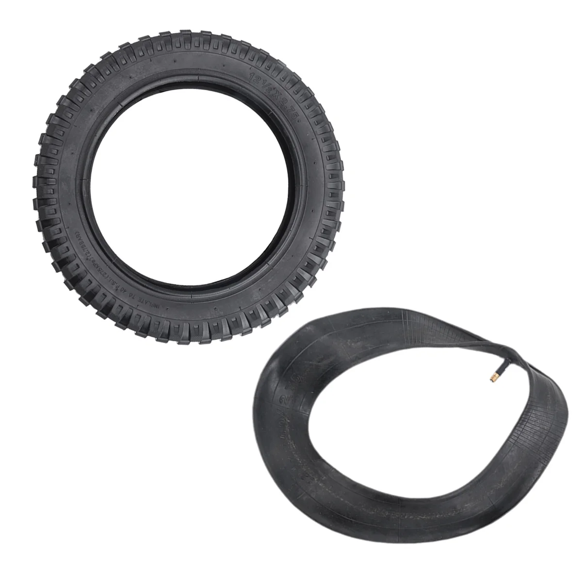 Шина 12 1/2X2 75 + внутренняя трубка для мотоцикла 49 куб.см шина мини-байка скутера MX350