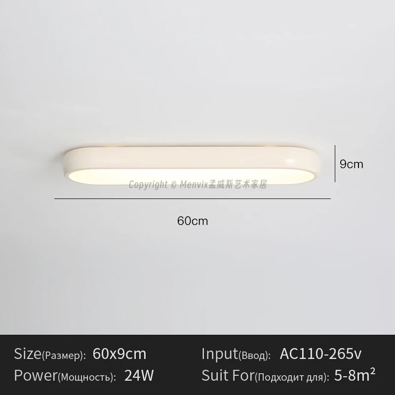 Современный минималистичный длинный коридор, скандинавский ультратонкий регулируемый потолочный светильник для фойе, балкона для входа в гардероб