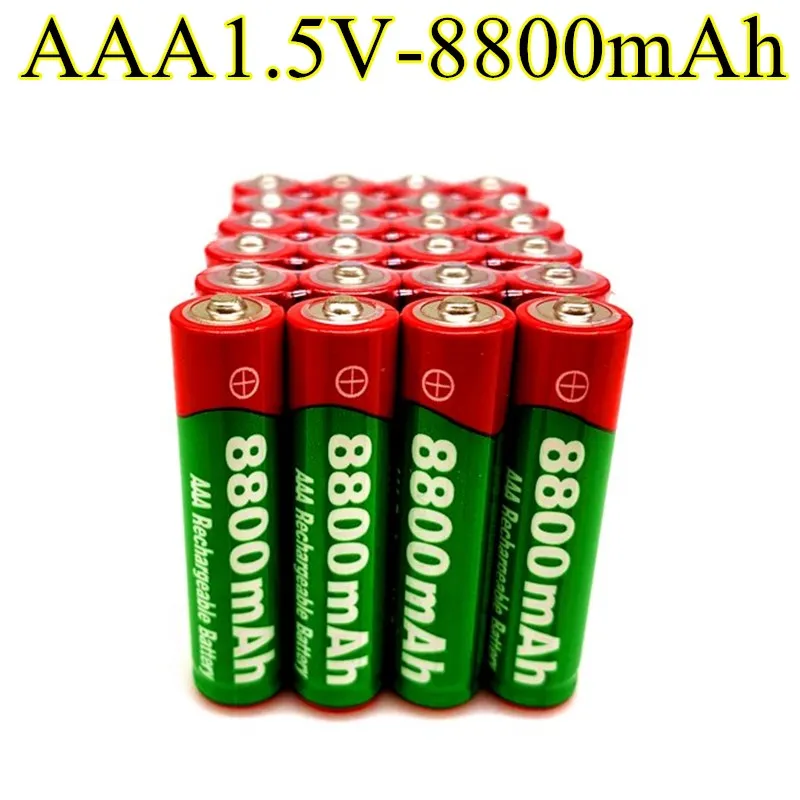 

Batterie rechargeable AAA 8800 mah, 1,5 V, 8800 mah, rechargeable, nouveau, Alcalinas, batterie