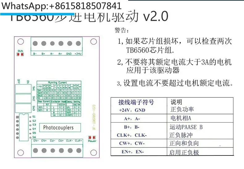 2 шт. TB6560 обновленная адаптация драйвера 42 57 модуль управления шаговым двигателем