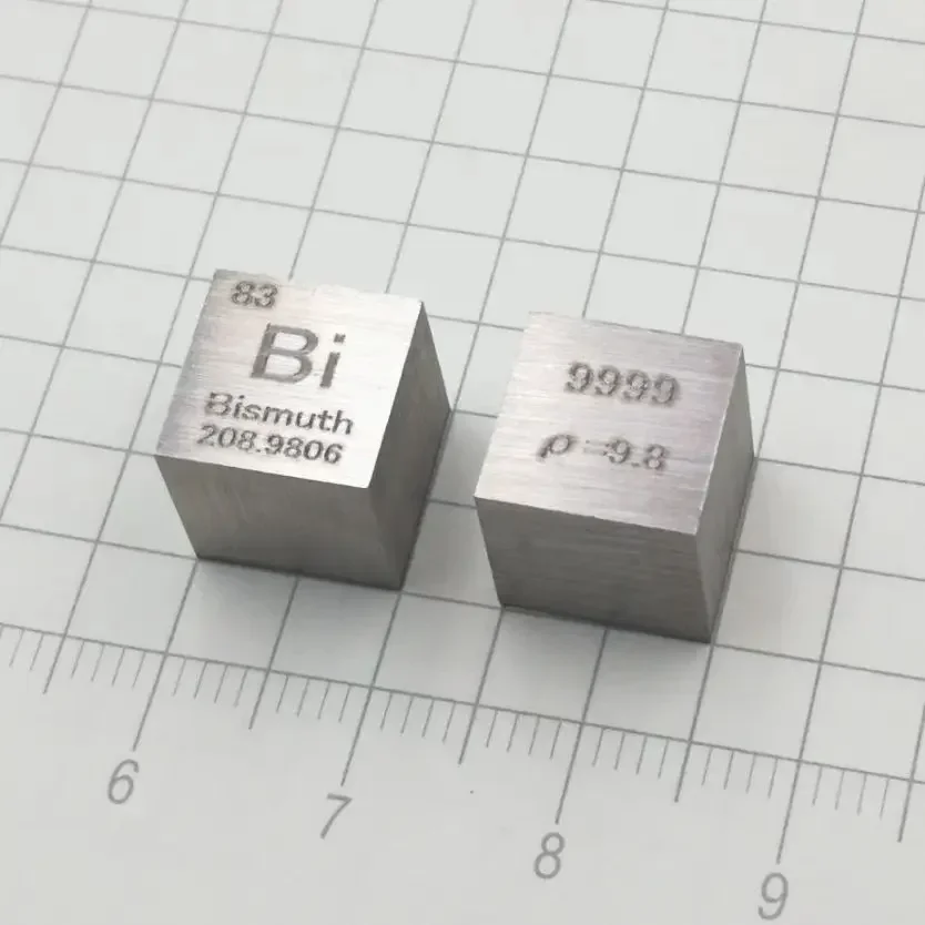 99 99% 9 73 грамм Bi Bismuth Металлический резной элемент Периодическая таблица 10 мм Куб