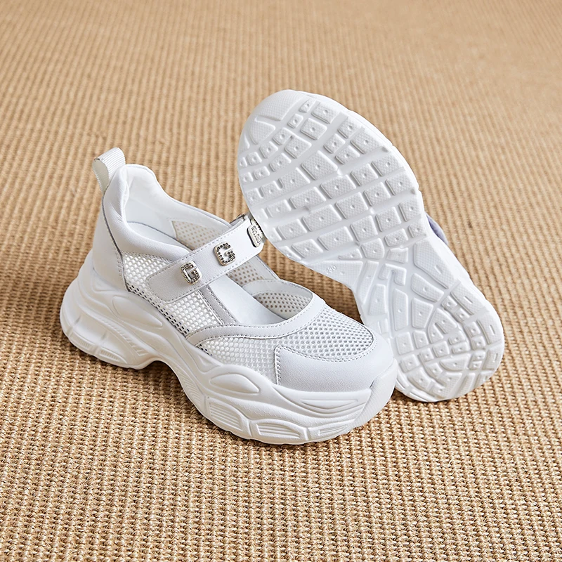 Platform Sandals Wedges Pumps Elegant Woman Sneakers Luxury Designer Sandals Ladies 2023 High Heels Casual Summer Shoes Girls