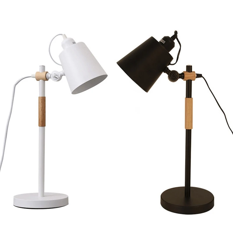 

Скандинавский светодиодный светильник для защиты глаз, настольная лампа для студентов, Современная Минималистичная спальня