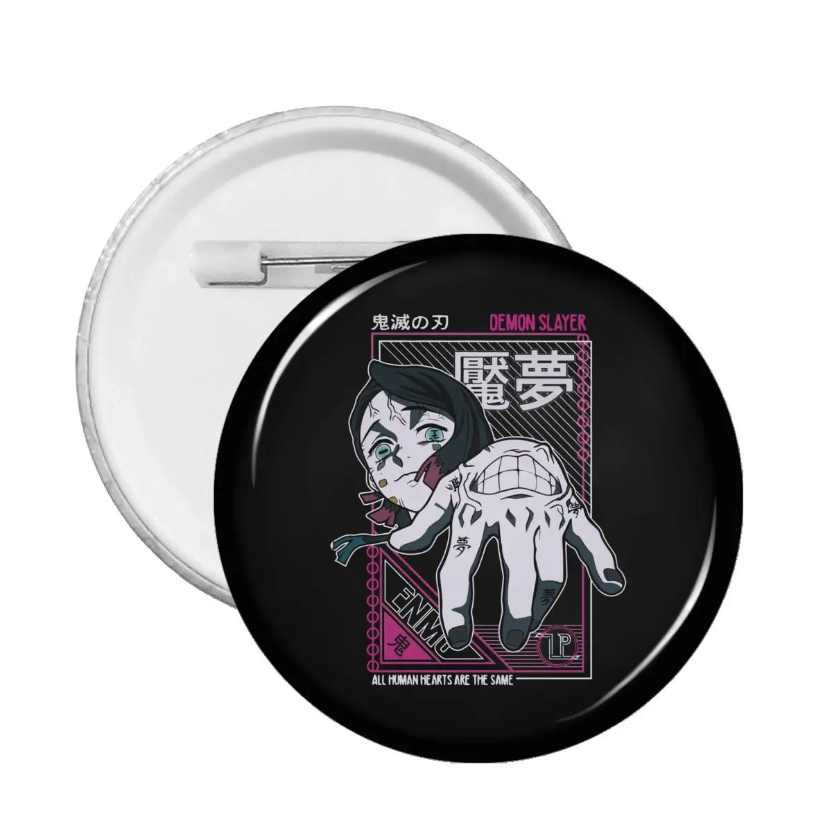 

Значки рассекающие демонов Tanjiro Kimetsu No Yaiba Otaku, аниме искусственные броши для рюкзака, забавные булавки для лацканов