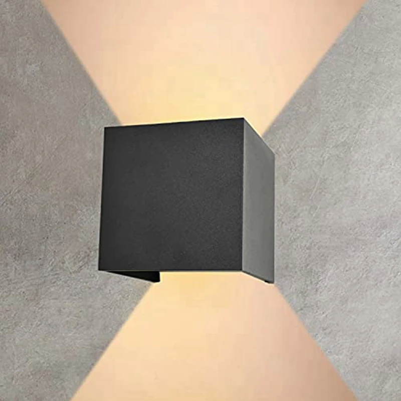 

Hot HG-Wall Light Indoor 12 W, Outdoor Light Wall Lamp Waterproof IP65 LED Outdoor Lighting Wall Lighting 3000 K Warm White