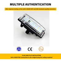 2pcs white error free led license plate light number lamp for nissan murano pathfinder quest versa note jx35 qx60 infiniti qx56