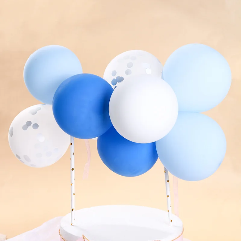 Макарон воздушный шар торт на день рождения Топпер десертный стол атмосфера