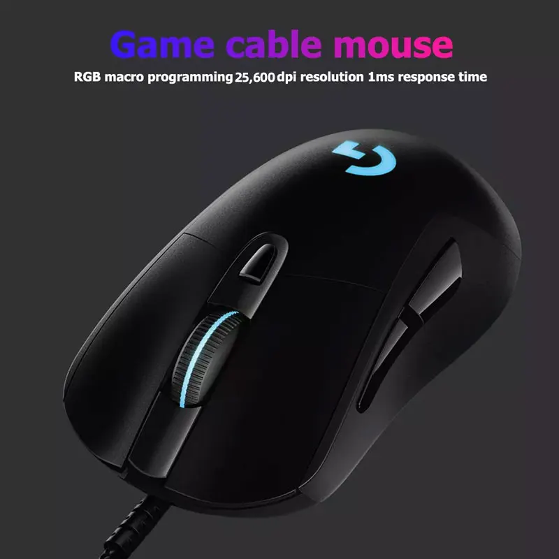 Мышь Logitech G403 Hero Проводная игровая с подсветкой макс. DPI 25 сенсор 600 регулируемая