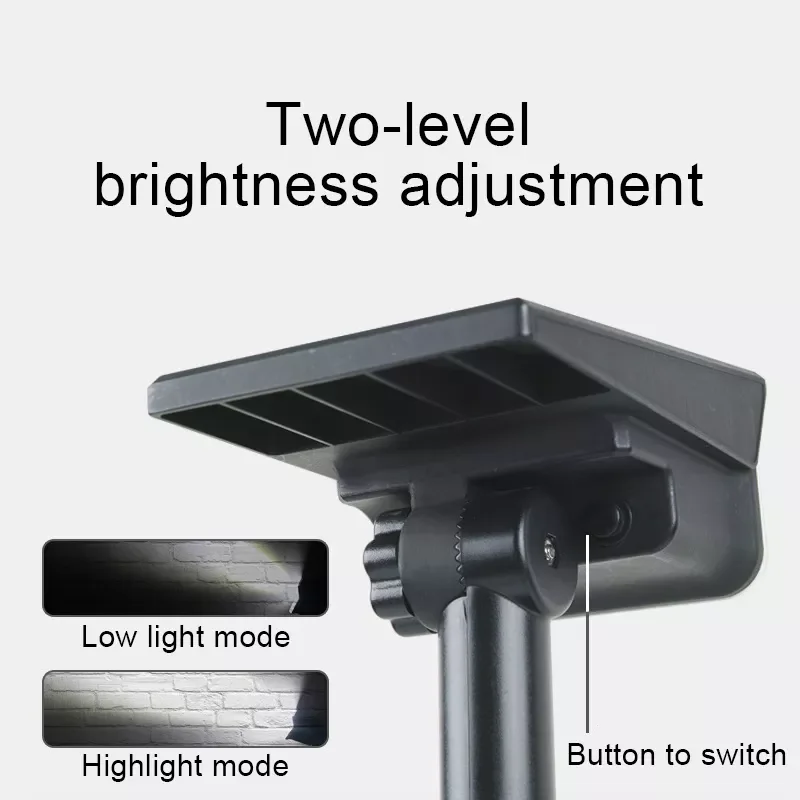 

LED Light Outdoor IP65 Wall Mounted Lampara Yard Lawn Spotlight 3000/6000K RGB For Garden Decoration Solar Lights 10/20LED