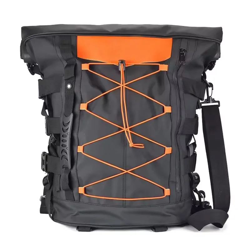 

30-65л Водонепроницаемая Мотоциклетная Седельная Сумка, Прочная Нейлоновая Дорожная Сумка 1680D, Рюкзак Для Harley Goldwing