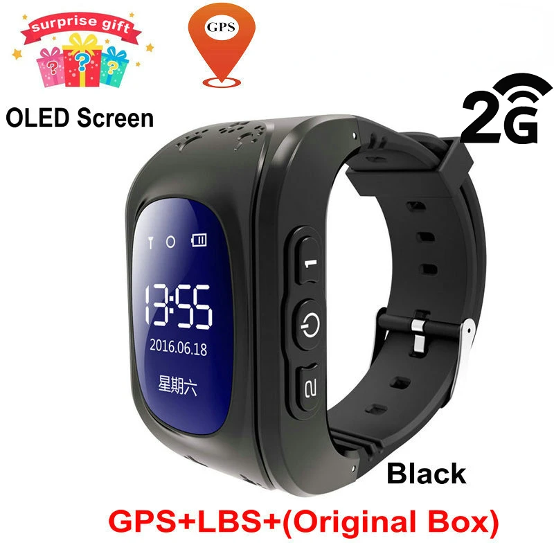 

Anti Lost Q50 Kids Smart Watch OLED Children GPS Tracker SOS Monitor Position Phone GPS Baby Watch IOS Android PK Q12 S9 Watch