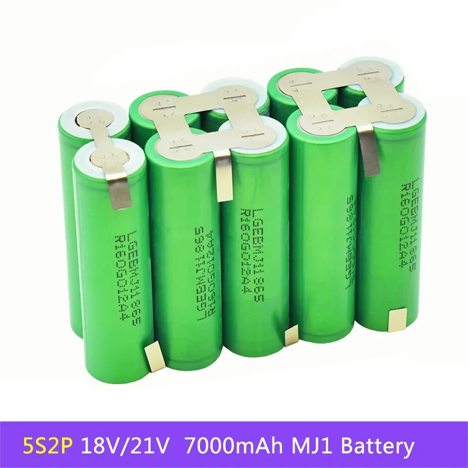

18650 MJ1 3500Mah 3S 4S 5S 6S 8S 7.4V 12.6V 14.8V 18V 25.2V 29.6V for Screwdriver