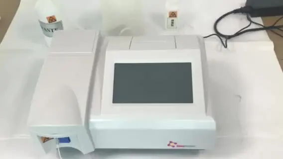 

Chemistry analyzer machine blood analyzer with 15 months warranty