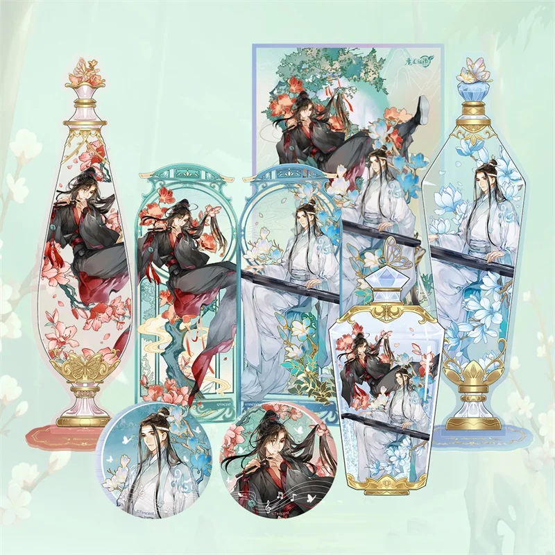 

Значок-игрушка из цветной бумаги в стиле аниме Grandmaster of Demonic Culture Wuxian Wangji BL